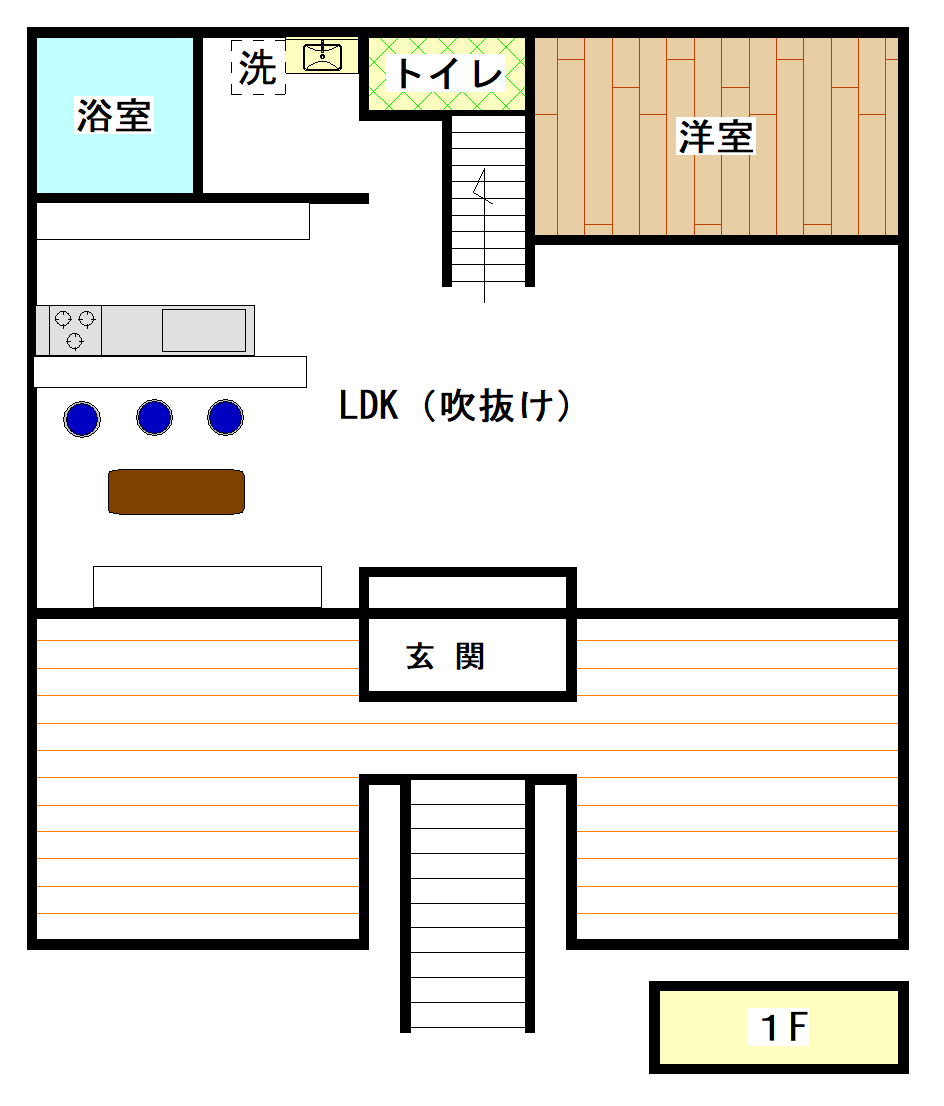 ニセコ不動産（中古物件）間取図１