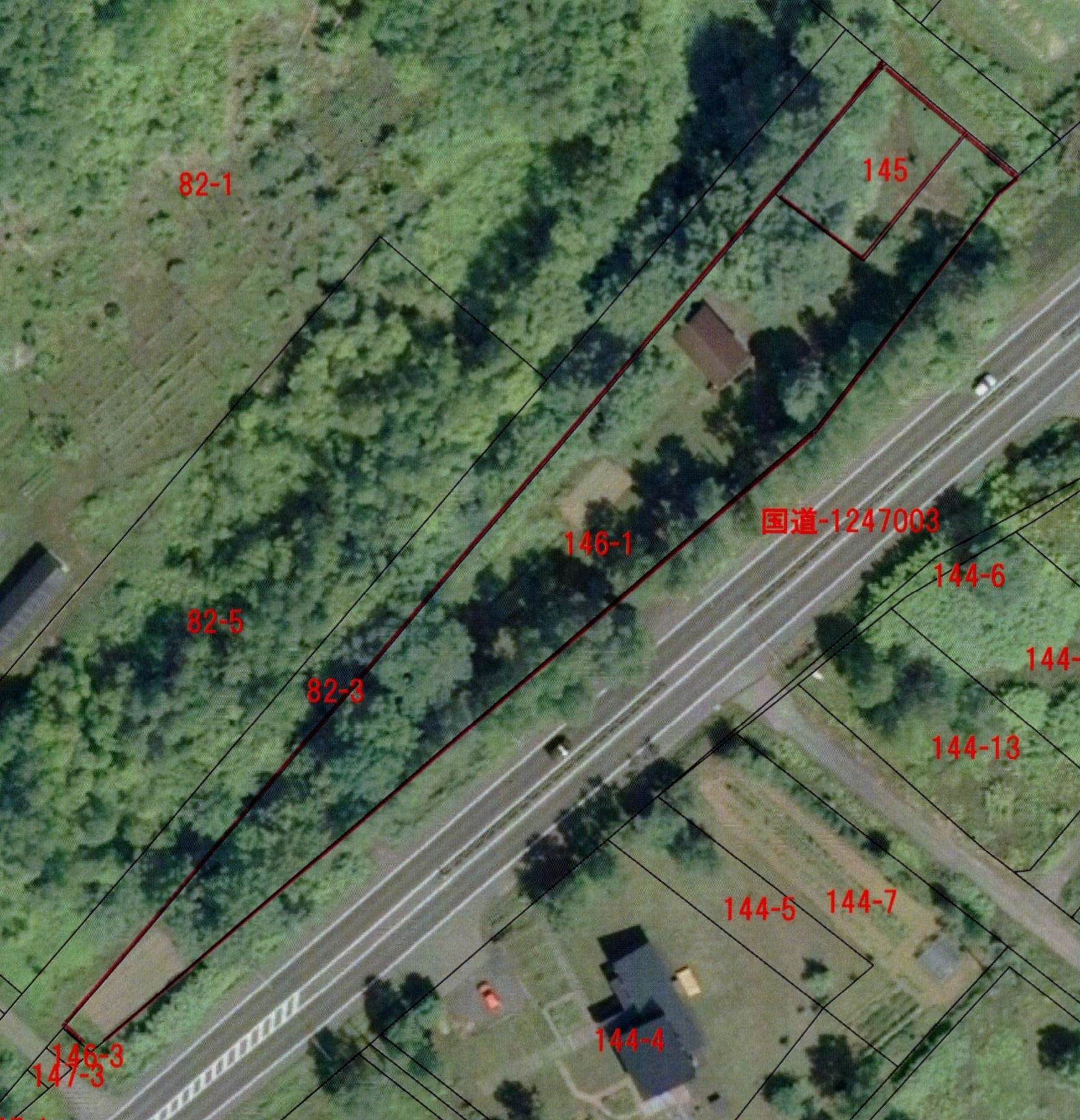 ニセコ不動産(中古物件)航空写真